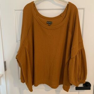 Mustard Yellow Top
